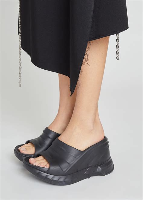 givenchy polyurethane slide sandal canada|Givenchy marshmallow sandals.